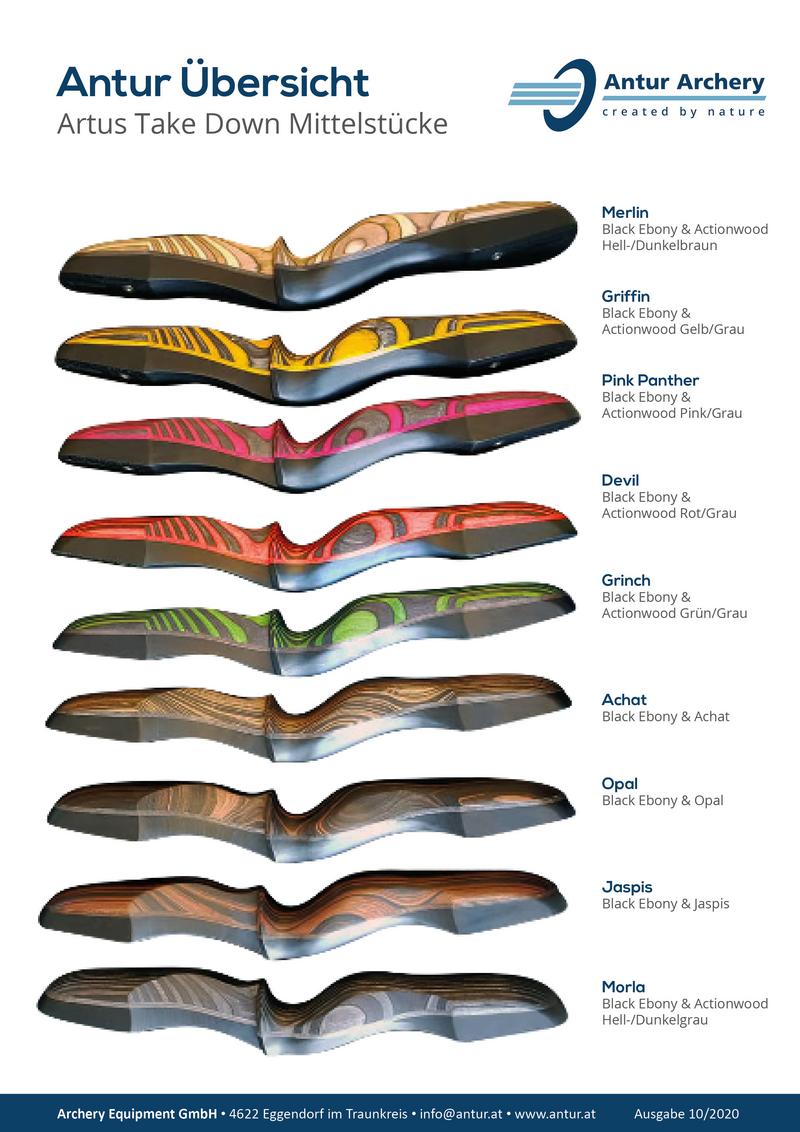 Artus Take Down Recurve 64 Zoll 